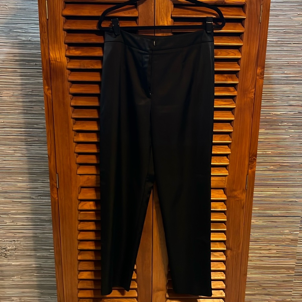 Apostrophe stretch ladies slacks black